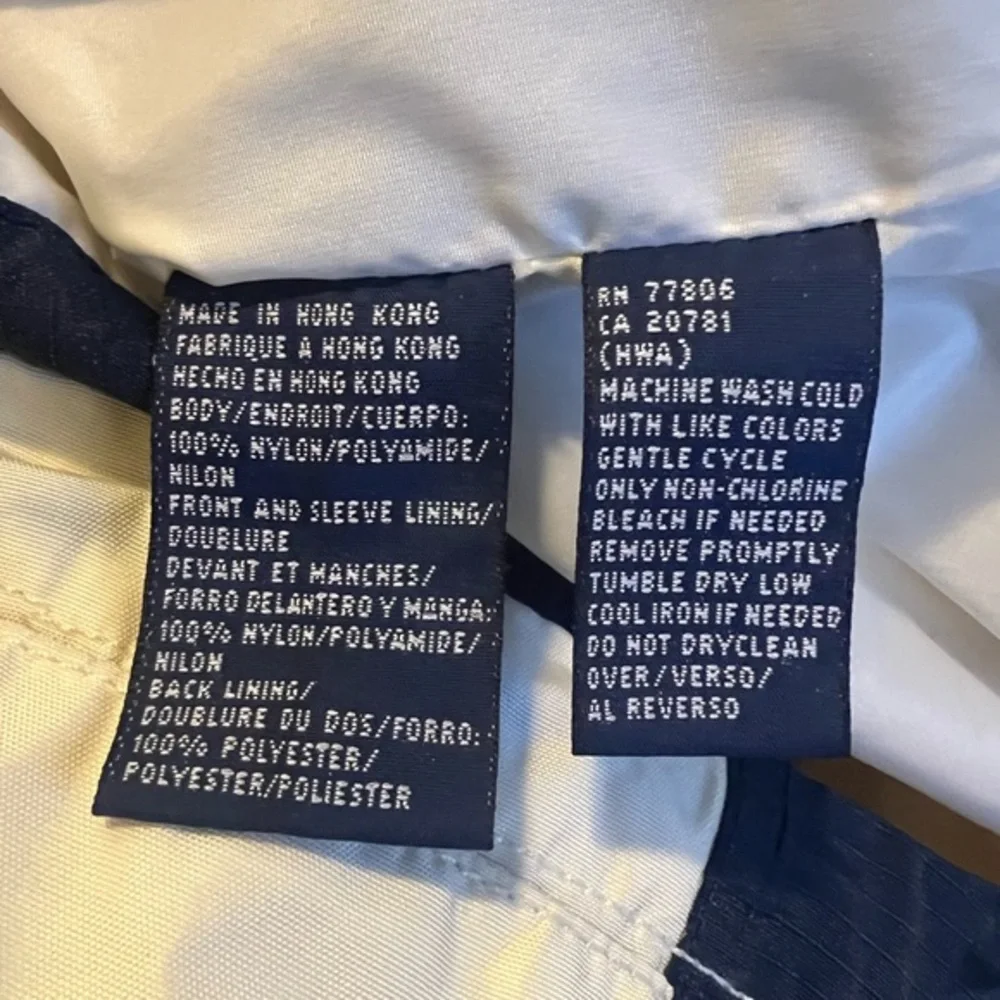 Vintage Tommy‎ Hilfiger XL Yacht Sailing Balaclava Tech Windbreaker Style Jacket